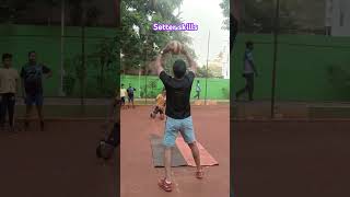 Volleyball setter practice volleyball shortsfeed tamil viral ytshorts shortsviral yt [upl. by Cardwell]