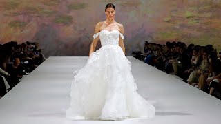 Marchesa For Pronovias Bridal Spring 2023  Barcelona Bridal Fashion Week [upl. by Vasta]