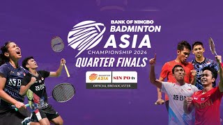 Badminton Asia Championship 2024  DAY 4  QUARTER FINALS [upl. by Eteragram]