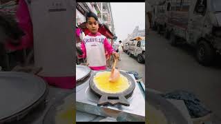 ⚡ Egg dosa making ⚡shorts telugufoodie esangathulu streetfood foodie omelette [upl. by Iatnohs]