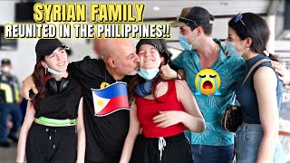 My SYRIAN FAMILY Finally Arrived in the PHILIPPINES🇵🇭 Emotional 😭 [upl. by Berri]