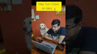 Did the plan work😂🐶mydog funnyshortspetfunnypetsdogloverdogtrending comedyshortssubscribe [upl. by Eanrahs255]