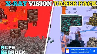 XRAY TEXTURE PACK 120 MCPEBEDROCK 👁️ XRay VISION CLEAR Mod For Minecraft Pe 12070 [upl. by Goeselt156]