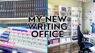 My Dream Writing Office Tour ✨🖤💻 SPOOKTACULAR 2024 [upl. by Imhsar]