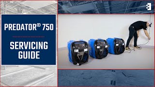 Servicing the PREDATOR® 750 Portable Air Scrubber  Abatement Technologies AireGuardians [upl. by Thom]