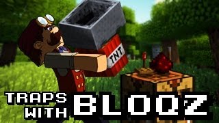 Traps with Bloqz Minecart departure trap [upl. by Pratt]