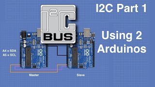 I2C Part 1  Using 2 Arduinos [upl. by Frendel]