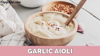 How to Make Garlic Aioli [upl. by Luke7]