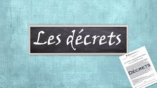 Quest ce quun Décret  Normes E02 [upl. by Ive]