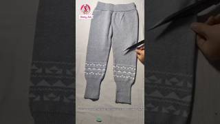 Don’t throw away the fleece pants that your child doesn’t wear anymore sewing [upl. by Irfan]