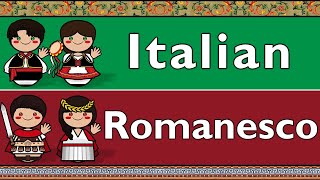 ROMANCE ITALIAN amp ROMANESCO [upl. by Tildie]