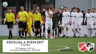 Topspiel Kreisliga A RheinErftkreis SC Fliesteden  SV LövenichWiddersdorf [upl. by Deibel]