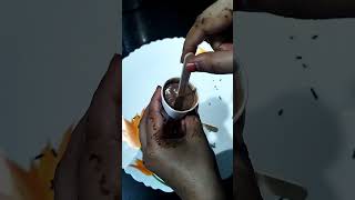 Dark coco Heartchocolate ice cream viralvideochocolateshortvideodelicousyummyicecreamindia [upl. by Elisabet]