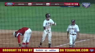 Dawson vs Pearland 2021 Baseball Highlights [upl. by Trabue424]