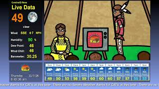 K35MVD  LIVE  Cheyenne and Arapaho Country Weather [upl. by Shepp]