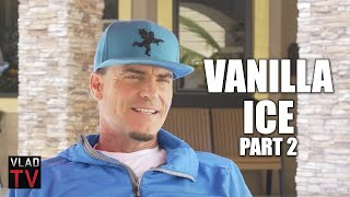 Vanilla Ice on Being 1st Rapper to Go 1 on Billboard Ice Ice Baby Selling 50M Copies Part 2 [upl. by Sander]