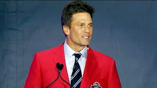 Tom Brady Inducted Into New England Patriots Hall of Fame [upl. by Midas]