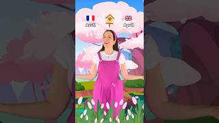 Les mois de l’année  The months of the year 🇫🇷🇬🇧 english french learning [upl. by Adley]