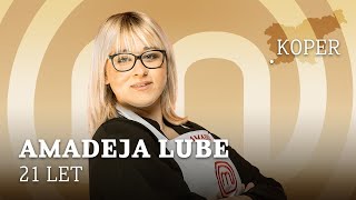 POP TV  MasterChef Slovenija 2024  Predstavitev tekmovalke Amadeja Lube [upl. by Aicercal707]