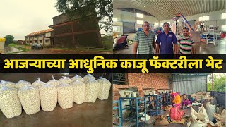 आजर्‍याच्या आधुनिक काजू फॅक्टरीला भेट । Visit to Modern Cashew Factory in Ajara District  Kolhapur [upl. by Terhune]