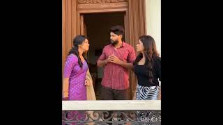 Kaathu vaakula rendu kaadhal movie comedy scene in sandhya ragam serial ❤cheenu maya charu❤ [upl. by Noremac]