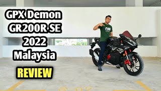 GPX Demon GR200R SE 2022 Malaysia  REVIEW [upl. by Miculek]