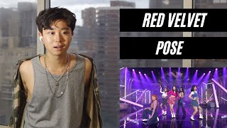 Red Velvet 레드벨벳 Pose Performance Stage REACTION [upl. by Clarkson491]