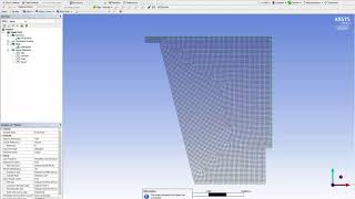 Ansys 182 Fluent overflow dam [upl. by Prent]