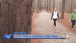 NC state parks offer firstday hikes to kick off new year [upl. by Noskcaj261]