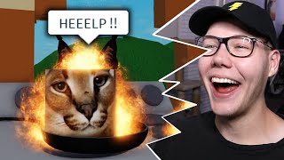 Reacting to Roblox Raise A Floppa Funny Moments Videos  Memes 5 [upl. by Terti]