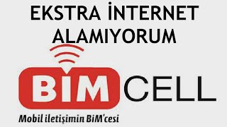 Bimcell Ekstra İnternet Alamıyorum Ne Yapmalıyım [upl. by Haorbed]