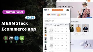 MERN Stack Ecommerce Website MongoDB Express React Nodejs Tailwind  CRUD App with Admin Panel [upl. by Boot]