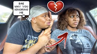 Ignoring My Boyfriend Prank HILARIOUS [upl. by Orlena]