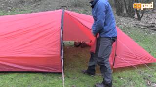 Test Hilleberg Anjan 3 GT tunneltent 2014 [upl. by Dnanidref]