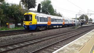 Trains at Bushey WCML 24102020 [upl. by Carmella]