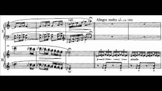 Argerich and Kissin play Lutoslawski  Paganini variations Audio  Sheet music [upl. by Atteval]