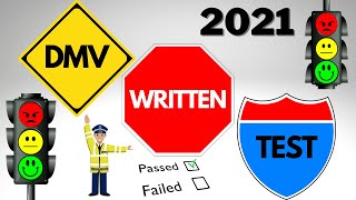 2022 DMV Written Test Permit Exam for Drivers License [upl. by Epolenep]