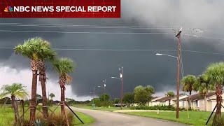 Fort Pierces Spanish Lakes Country Club ravaged by tornado  Hurricane Milton [upl. by Beesley]