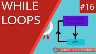 JavaScript Tutorial For Beginners 16  While Loops [upl. by Norda]