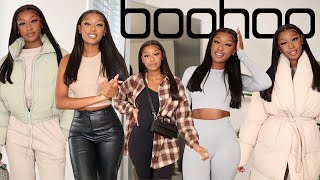 BOOHOO BLACK FRIDAY TRYON HAUL 2021  FALL\WINTER ITEMS [upl. by Yrreg]