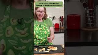 Easy Keto Chips From 2 Ingredient Egg White Wraps No Egg White Powder  Carnivore Diet Recipes [upl. by Enowtna]