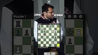 GrandMaster Solved Chess Puzzle Like Flash levonaronian chess chessedit chesspuzzle dingliren [upl. by Kotz]