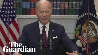 US president Joe Biden gives speech on affirmative action – watch live [upl. by Namref362]