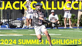 Jack Gallucci 2026 Summer 2024 Highlights [upl. by Minerva]