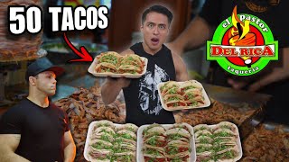 ESTE RETO NADIE LO HA CONSEGUIDO 🌮   1500 SI COMES 50 TACOS🤯🔥 [upl. by Rolyks]