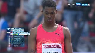 Men Long Jump 883см Juan Miguel Echevarria Stockholm 10 june 2018 [upl. by Worrell669]