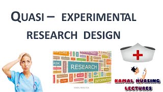 QUASI – EXPERIMENTAL RESEARCH DESIGN [upl. by Idola276]