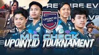 MIC CHECK TOURNAMENT EVOS FREEFIRE  UPOINTID HIGHLIGHT [upl. by Jeremie]