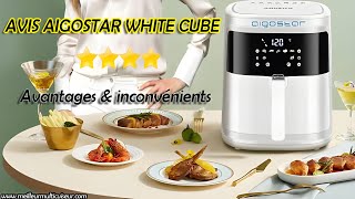 ⭐ Avis Aigostar White Cube Friteuse Sans Huile Blanche Familiale 7 Litres 7 Fonctions 1900W [upl. by Caton]