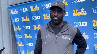 UCLA head coach DeShaun Foster talks about disappointing practice and Nebraska’s front [upl. by Attenal]